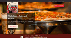 Desktop Screenshot of bostonpizzatours.com
